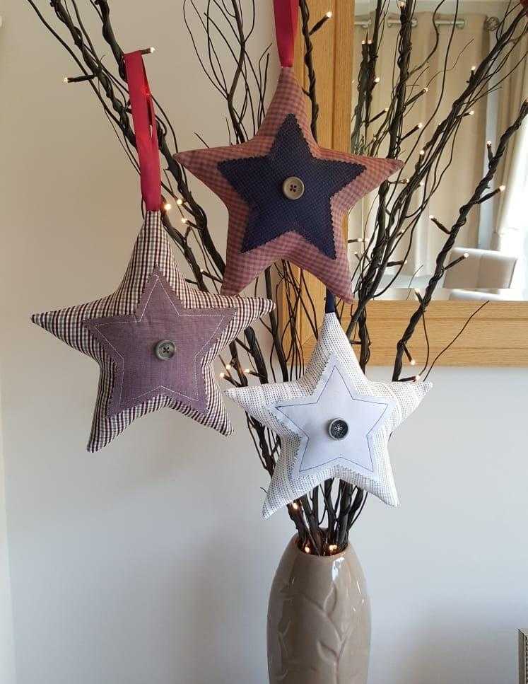 Memory Keepsake Stars (Set of 3) Lily Grace Keepsakes