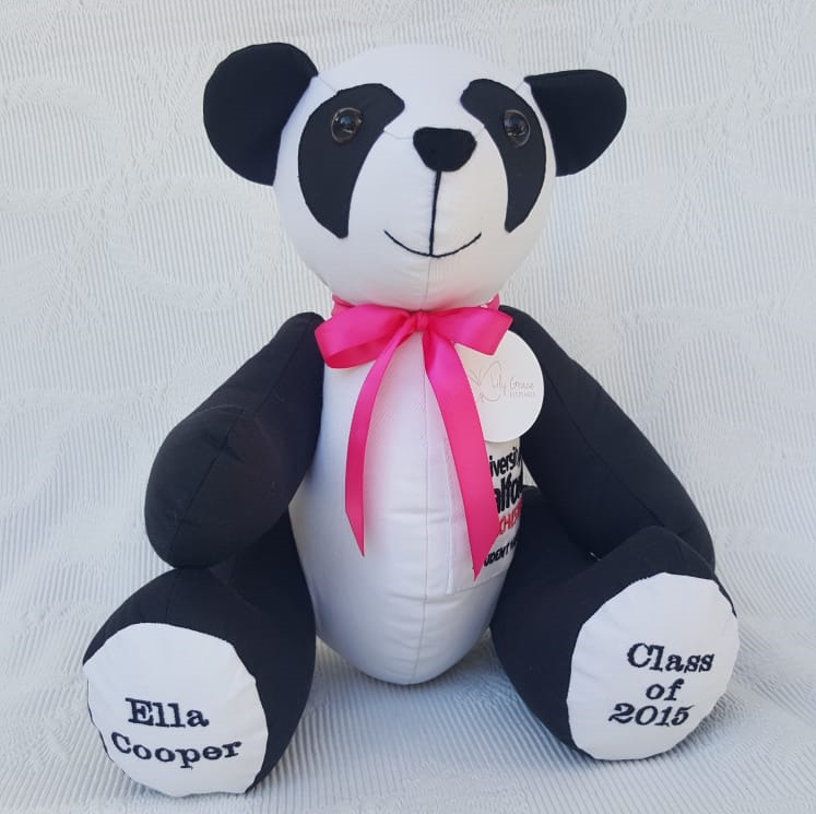 Memory Bear Panda Design Lily Grace Keepsakes